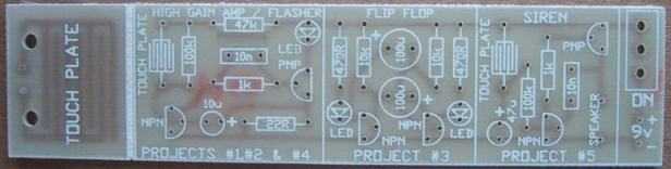 5 project PC board top